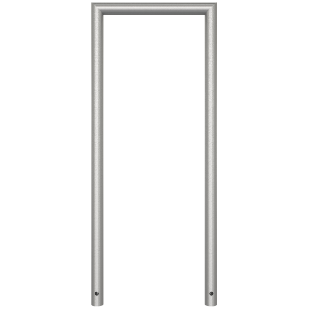 Stainless steel tube hoop |  48 mm | total width 500 mm